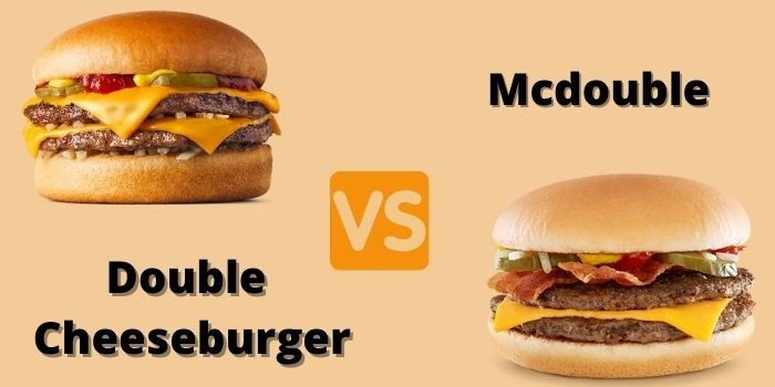 Difference Between Double Cheeseburger And Mcdouble 2024